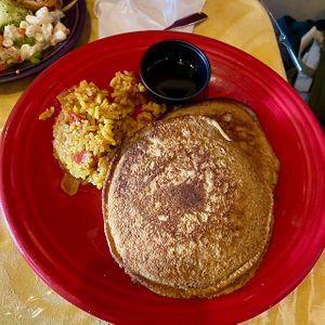 Pumpkin Pancakes at The Zenith in Pittsburgh