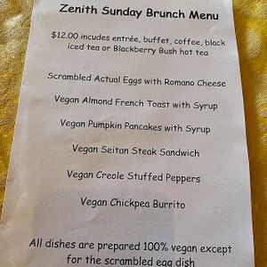 Sunday Brunch at The Zenith in Pittsburgh