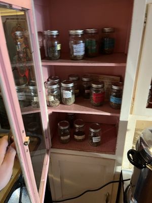 Tea cabinet 1  at The Zenith in Pittsburgh