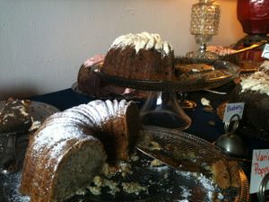 The Zenith Vegan Cake Buffet, Pittsburgh, PA - 
Photo by ecoRDN ecoRDN.com at The Zenith in Pittsburgh