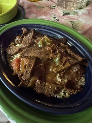 Seitan pepper steak   at The Zenith in Pittsburgh