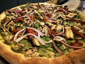 Garden of Vegan  #Veganuary at Stonework Pizza & Tap in Petaluma