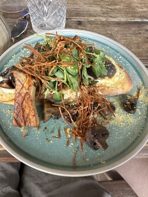 The mushrooms on toast 🤤  at Empire Cafe in Mullumbimby