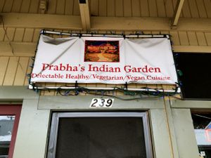 Prabha's Indian Garden at Prabha's Indian Restaurant in Hilo