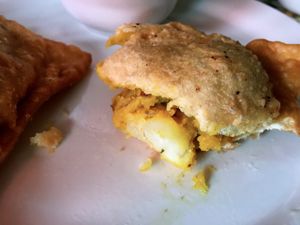 So ono!!  at Prabha's Indian Restaurant in Hilo