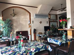 dining room at Prabha's Indian Restaurant in Hilo