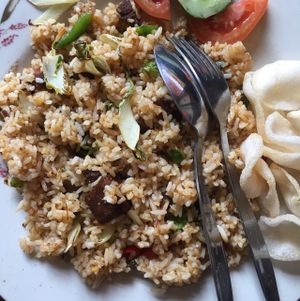 nasi Tom yum at I Love Vegetarian Food - De Ra Sa in Tuban