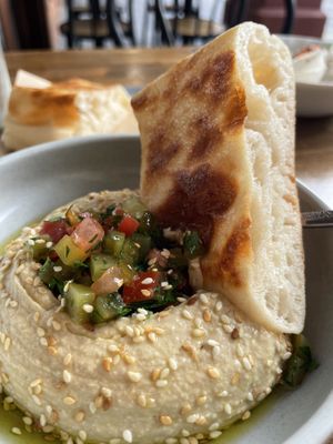 Hummus #Veganuary at Meze-potamia in Redfern