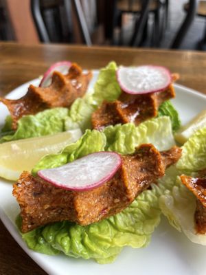 Cik koefte #Veganuary at Meze-potamia in Redfern