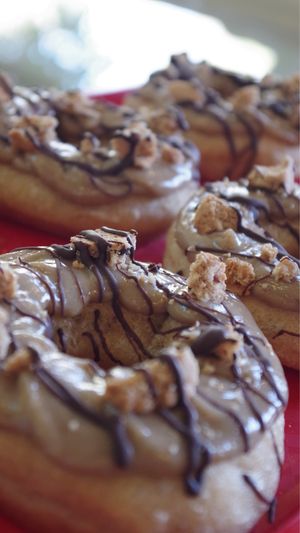 Cookie cream at Funky Doughny in Caen