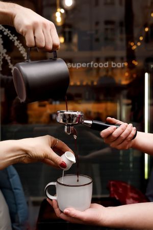 We love coffee at Acai Poke in Prague