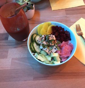   at Acai Poke in Prague