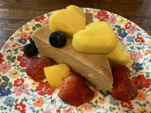 Cheesecake at Bonita Cafe and Social Club in Bangkok