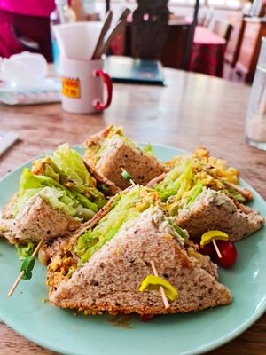 Club Sandwich at Bonita Cafe and Social Club in Bangkok