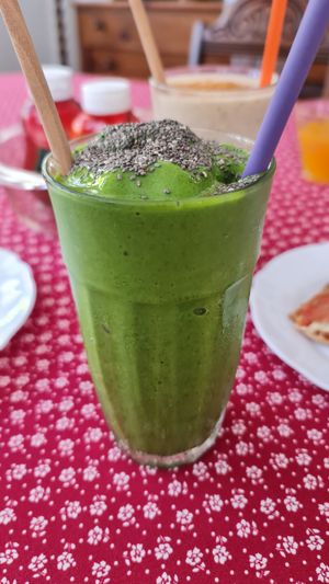 Popeye smoothie at Bonita Cafe and Social Club in Bangkok