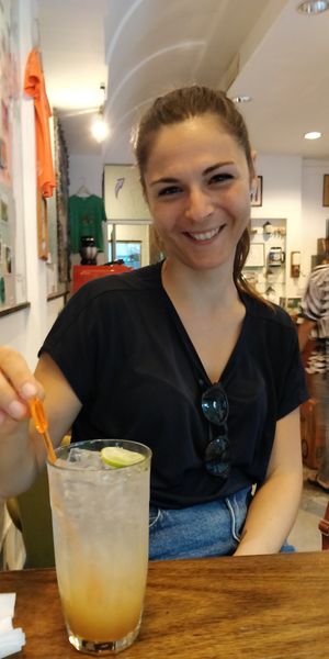 Italian soda at Bonita Cafe and Social Club in Bangkok