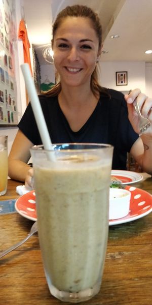 'Datorade' (date & ice smoothie) at Bonita Cafe and Social Club in Bangkok