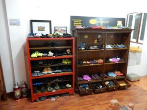 Their vibram collection at Bonita Cafe and Social Club in Bangkok