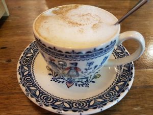 Latte. Nice at Bonita Cafe and Social Club in Bangkok