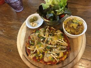 Pizza at Bonita Cafe and Social Club in Bangkok