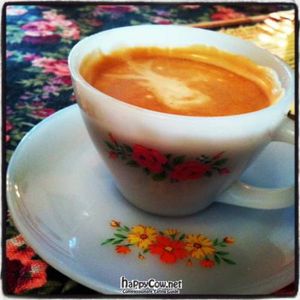 Bonita Soy Latte at Bonita Cafe and Social Club in Bangkok