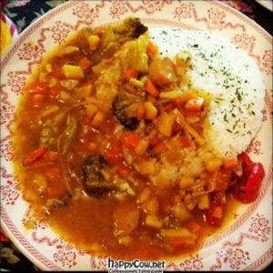 Vegan Japanese Curry Rice at Bonita Cafe and Social Club in Bangkok