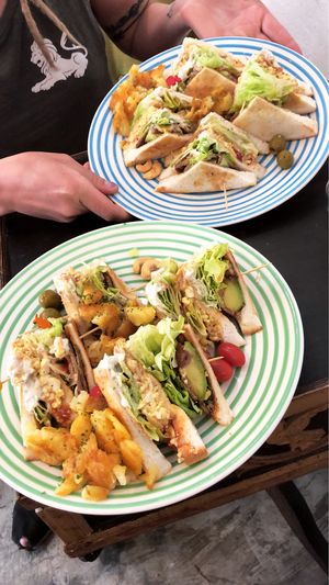 Vegan club  at Bonita Cafe and Social Club in Bangkok