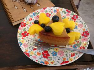 cheese cake at Bonita Cafe and Social Club in Bangkok