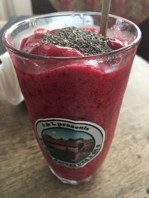Red (Beet) Smoothie  at Bonita Cafe and Social Club in Bangkok
