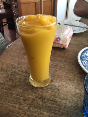 Smoothie of the Day Mango/Pineapple at Bonita Cafe and Social Club in Bangkok