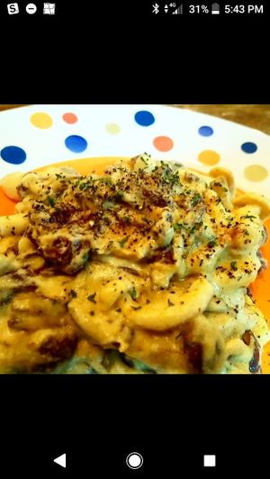 Mushroom pasta at Bonita Cafe and Social Club in Bangkok