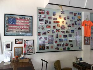 The inside, looks fresh at Bonita Cafe and Social Club in Bangkok