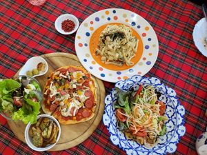 Best vegan home cooking dishes in Bangkok. at Bonita Cafe and Social Club in Bangkok