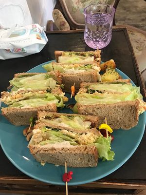 Club sandwich  at Bonita Cafe and Social Club in Bangkok