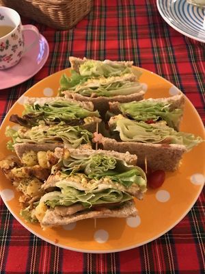 Club sandwich 💚 at Bonita Cafe and Social Club in Bangkok