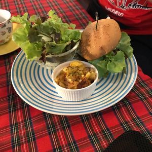 Burger 💚 at Bonita Cafe and Social Club in Bangkok