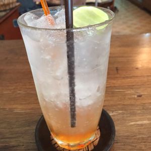 Peach Italian soda, 60 baht at Bonita Cafe and Social Club in Bangkok