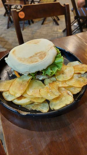 Vegan sandwich at Vevê Bar Vegetariano in Itacare