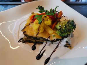 Odie - Spinach-Lasagne at Starlet Kempten in Kempten