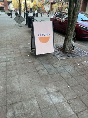 Outdoor sign   at Kokomo  in Port Moody