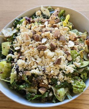 Marika's Summer Salad (a seasonal feature item); it has a great taste at Kokomo  in Port Moody