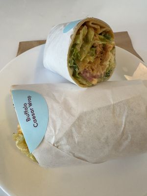 Buffalo Caesar wrap  at Kokomo  in Port Moody