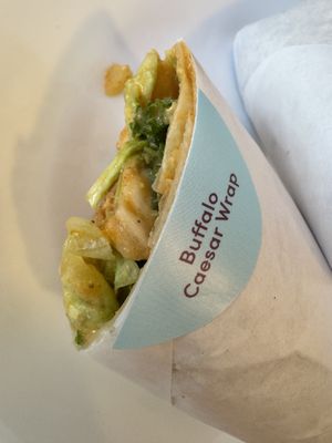 Buffalo Caesar wrap  at Kokomo  in Port Moody