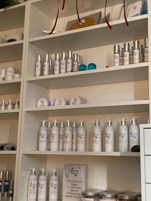 Products we make and sell.  at The Body Expert in Salford