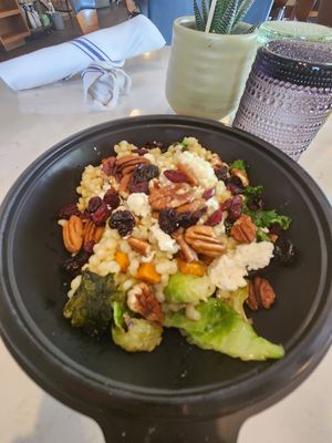 Couscous bowl (vegetarian) at Flora Jeans in Little Rock