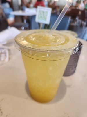 Homemade fanta soda at Flora Jeans in Little Rock