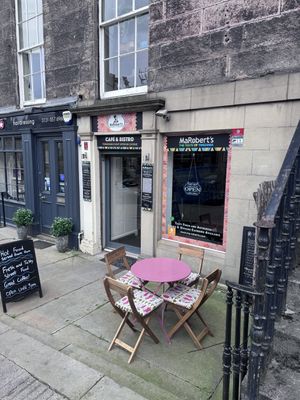   at MaRobert's in Edinburgh