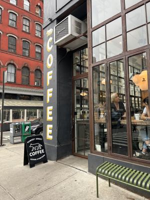 Outside   at Hungry Ghost Coffee - Church St in New York City
