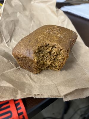 Pumpkin spice loaf  at Hungry Ghost Coffee - Church St in New York City
