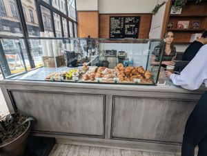 Counter at Hungry Ghost Coffee - Church St in New York City